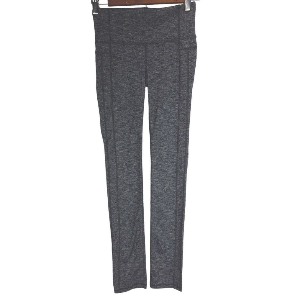 Athleta Chaturanga Legging Pants XS High Rise Heathered Gray Style 305922